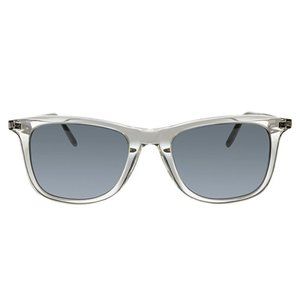 SAINT LAURENT Silver Mirror Square Unisex Sunglasses SL 304-010 52